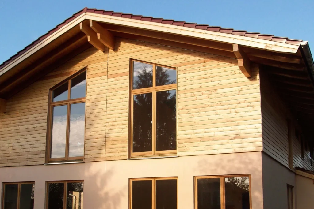 Holzhausbau in hochwertiger Holzrahmenbauweise von Zimmerei Brunner – nachhaltiges Bauen im Raum Rosenheim